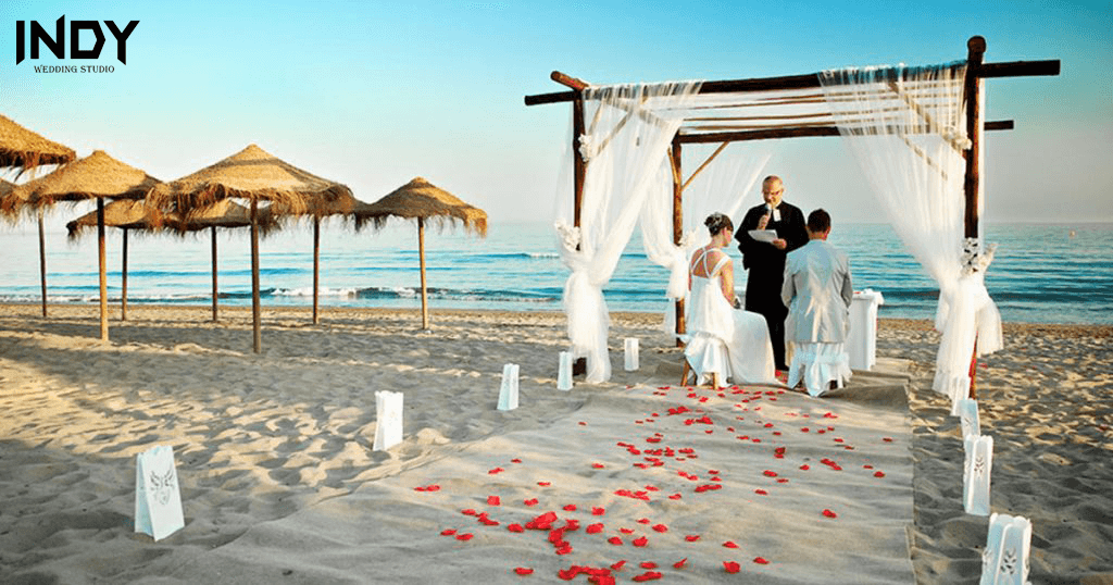 งานแต่งงานริมทะเล