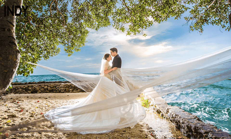 งานแต่งงานริมทะเล