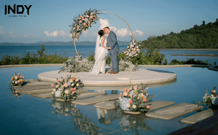 งานแต่งงานริมทะเล