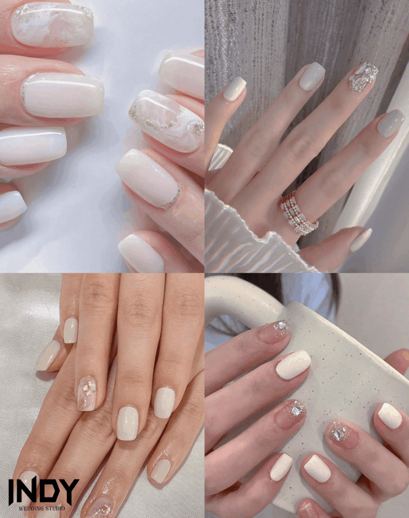 สีเล็บเจ้าสาวปี 2569 