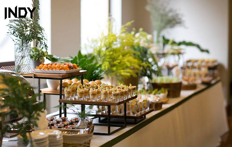 การเลือกอาหารงานแต่งงาน